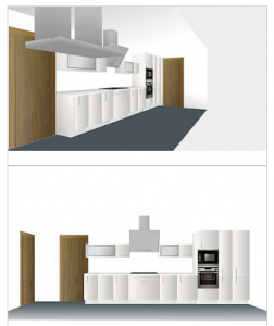 blanco diseño de cocina armari