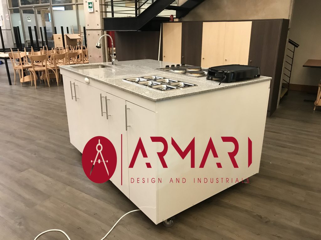 Mueble de cocina movil